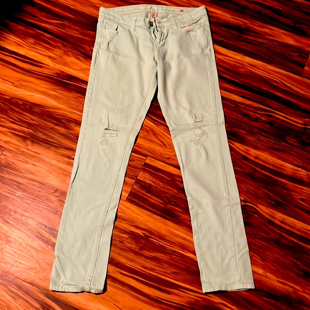 Mint green woman’s pants